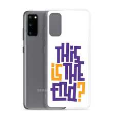 IS/THIS IS THE END? Purple Yellow Samsung Phone Case