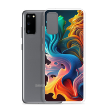 Colorful Swirl Background Samsung® Phone Case