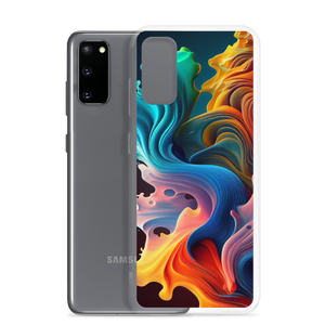 Colorful Swirl Background Samsung® Phone Case