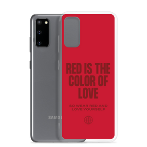 Red is the color of love Samsung® Phone Case