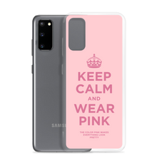 Keep Calm and Wear Pink Samsung® Phone Case