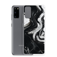 Black and White Fluid Samsung® Phone Case