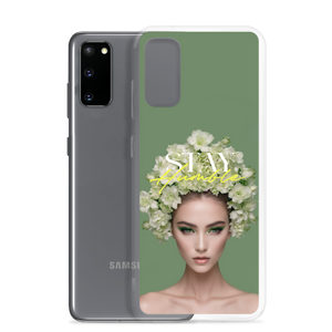 Stay Humble Female Flower Art Samsung® Phone Case