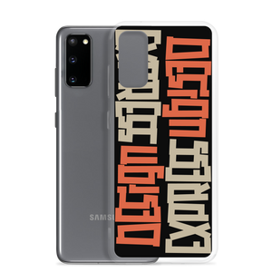 Design Express Typography Samsung Case