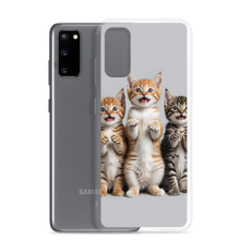 Funny Tripple Cats Samsung Case