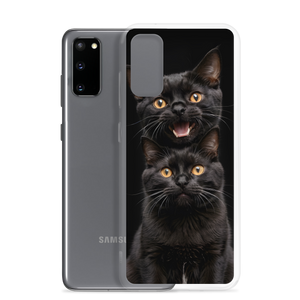 Two Black Cats Follows Samsung Case