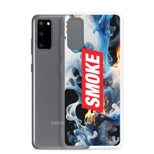 Blue Smoke Fire Samsung Case