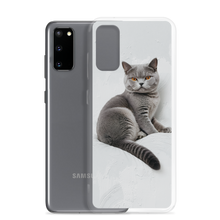 Relaxing British Shorthair Cat Samsung Case