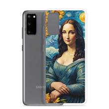 Monalisa Painting in Van Gogh Style Samsung Case