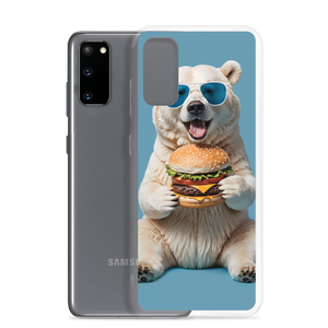 Polar Bear and Burger Samsung Case