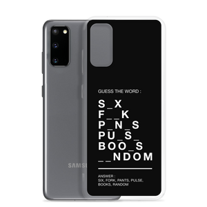 Guess The Word (Funny) Samsung Case