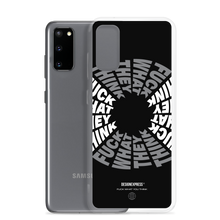 F**ck What They Think Grayscale Samsung Case