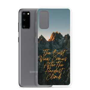 The Best View Comes Samsung Case