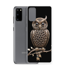 Owl Copper Art Samsung Case