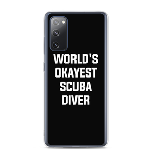 World's Okayest Scuba Diver Clear Case for Samsung®