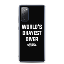 World's Okayest Diver Clear Case for Samsung®