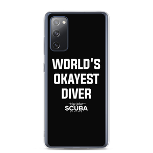 World's Okayest Diver Clear Case for Samsung®