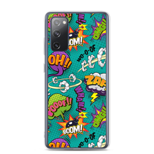 Comic Text Pattern Samsung Case