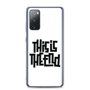 THIS IS THE END? White Samsung Phone Case