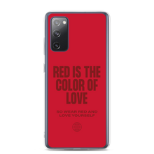 Red is the color of love Samsung® Phone Case