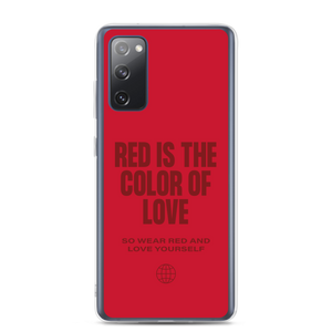 Red is the color of love Samsung® Phone Case