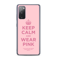 Keep Calm and Wear Pink Samsung® Phone Case