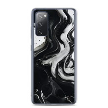 Black and White Fluid Samsung® Phone Case