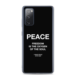 Freedom is the oxygen of the soul Samsung® Phone Case