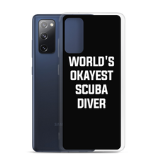 World's Okayest Scuba Diver Clear Case for Samsung®