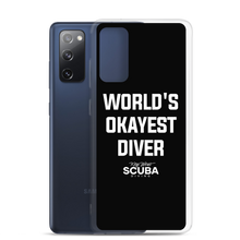 World's Okayest Diver Clear Case for Samsung®