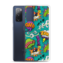 Comic Text Pattern Samsung Case