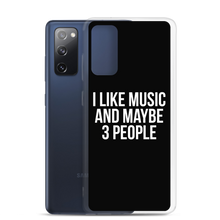 I Like Music and Maybe 3 People Samsung Phone Case