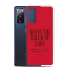 Red is the color of love Samsung® Phone Case