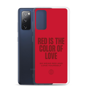 Red is the color of love Samsung® Phone Case