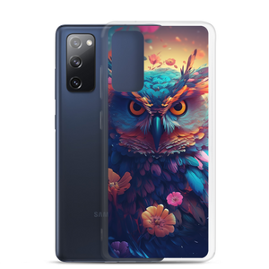 Colorful Owl Art Samsung® Phone Case