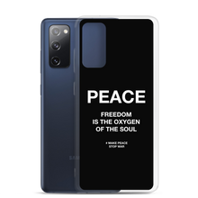 Freedom is the oxygen of the soul Samsung® Phone Case