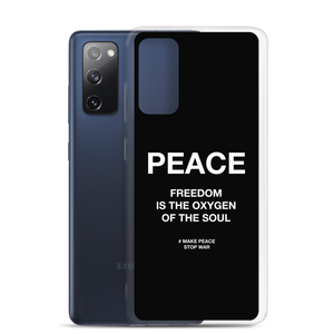 Freedom is the oxygen of the soul Samsung® Phone Case