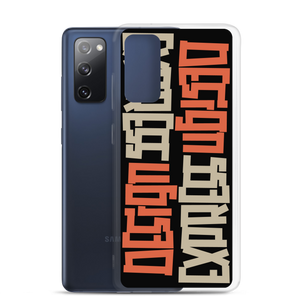 Design Express Typography Samsung Case