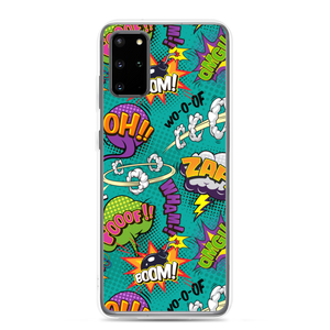 Comic Text Pattern Samsung Case