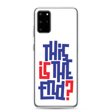 IS/THIS IS THE END? Navy Red Samsung Phone Case