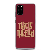 THIS IS THE END? Burgundy Samsung Phone Case