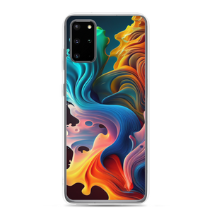 Colorful Swirl Background Samsung® Phone Case