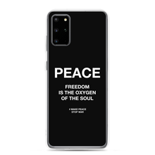 Freedom is the oxygen of the soul Samsung® Phone Case