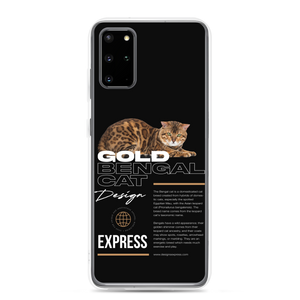 Gold Bengal Cat Samsung Case