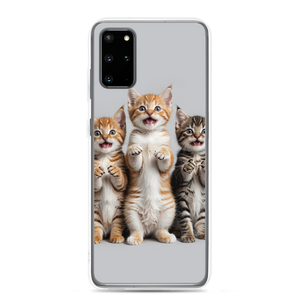 Funny Tripple Cats Samsung Case