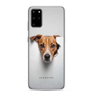 Funny Sad Dog Peep Samsung Case