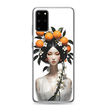 Beauty Lady with Orange Fruits Samsung Case