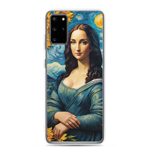 Monalisa Painting in Van Gogh Style Samsung Case