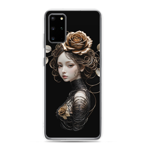 Lady Rose Copper Wire Art Samsung Case