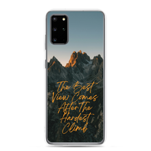 The Best View Comes Samsung Case